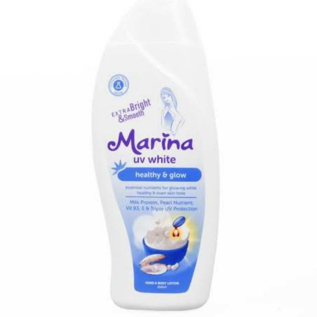 Marina Hand &amp; Body Lotion UV White 180ml