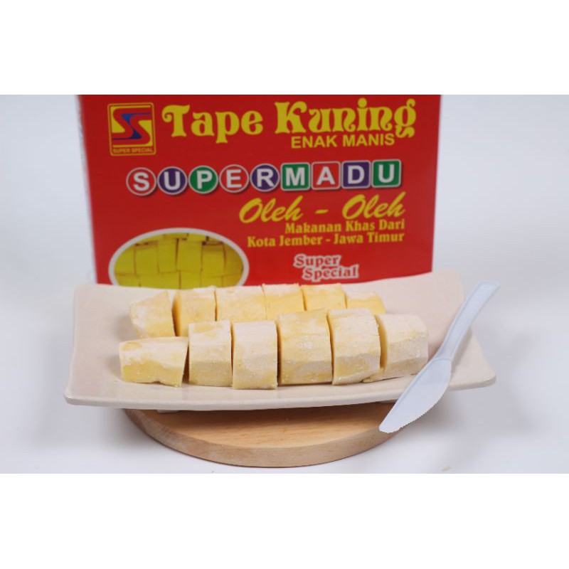

2Xbtygneal Sakha Snack ) Tape Singkong Super Madu Jember Isi 700Gram
