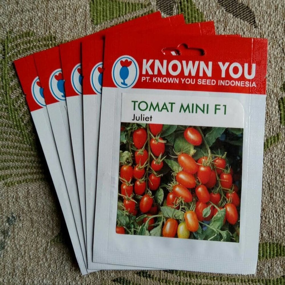 Benih Tomat Cherry Juliet Known You Seed original packing Berkua