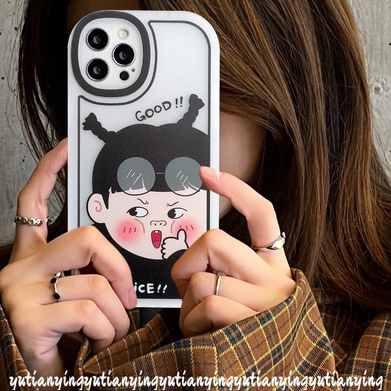 Soft Case Tpu Motif Kartun Untuk IPhone 7 Plus 6s 6 8 11 13 12 Pro Max XR X XS Max SE 2020