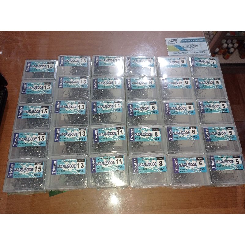 Pancing/Mata Kail Kotakan Trixter Marusode 1054/kail ukuran kecil