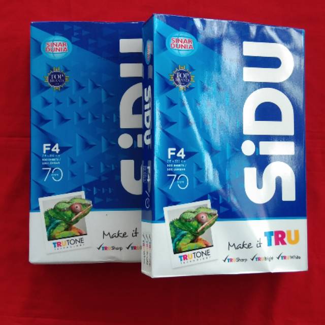 

Kertas F4 Sidu 70gsm