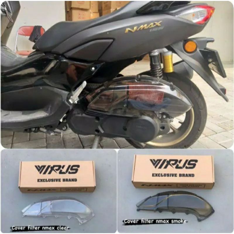 Cover filter transparan yamaha all new nmax 2020