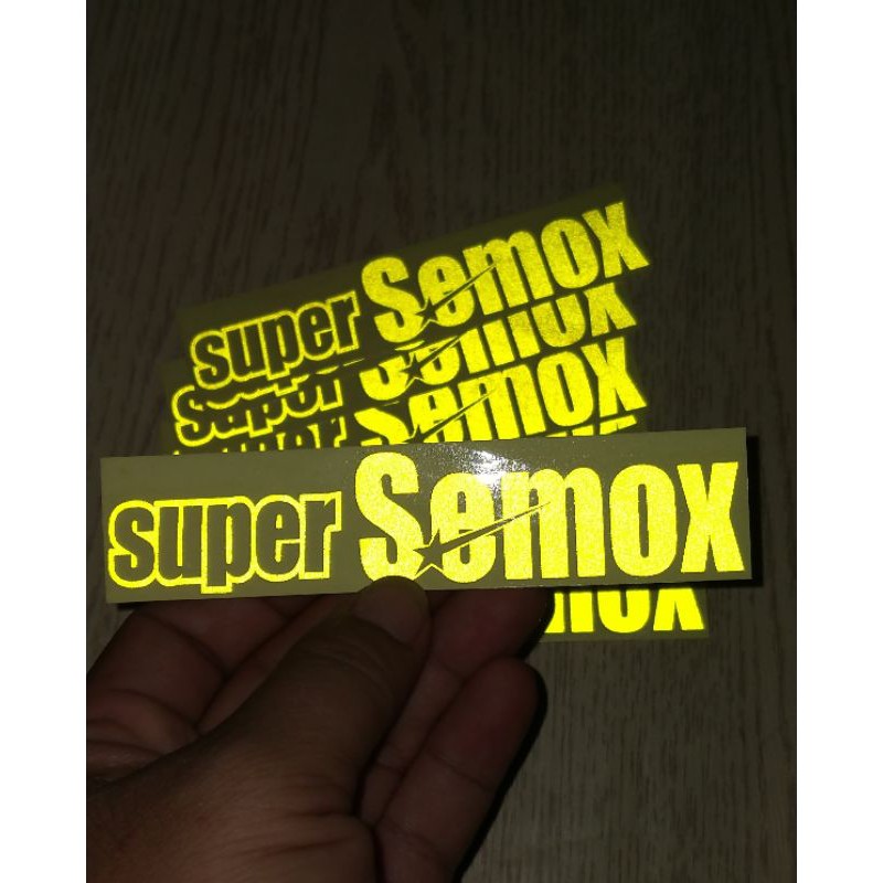 STICKER SUPER SEMOX CUTTING