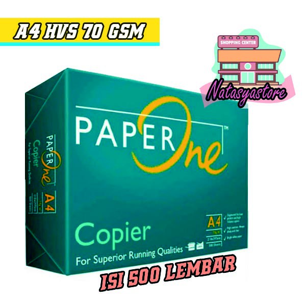 

Kertas PaperOne A4 70 Gram Office Paper Print {RIM}