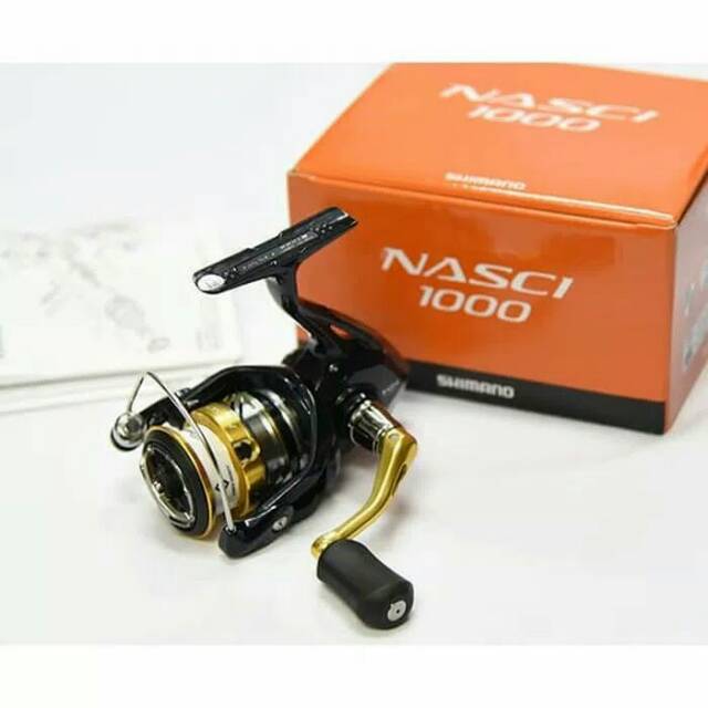 Reel SHIMANO NASCI 1000 katrol pancing made in Malaysia