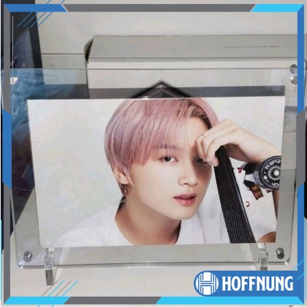 Frame Akrilik 5R Magnet Bingkai Foto PC MPC Photocard Postcard Polaroid