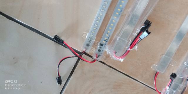 hard led strip lampu 4014 plus casing tersedia warna putih dan kuning , hanya lampu saja