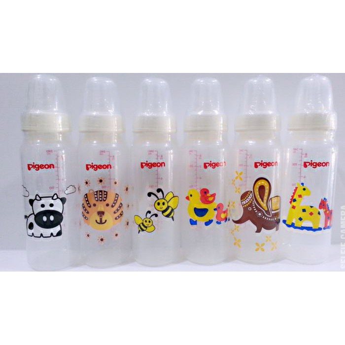 [NO BOX] Pigeon Botol Susu PP RP 240ml Animal Tanpa Dus - Milk Bottle 240 ml