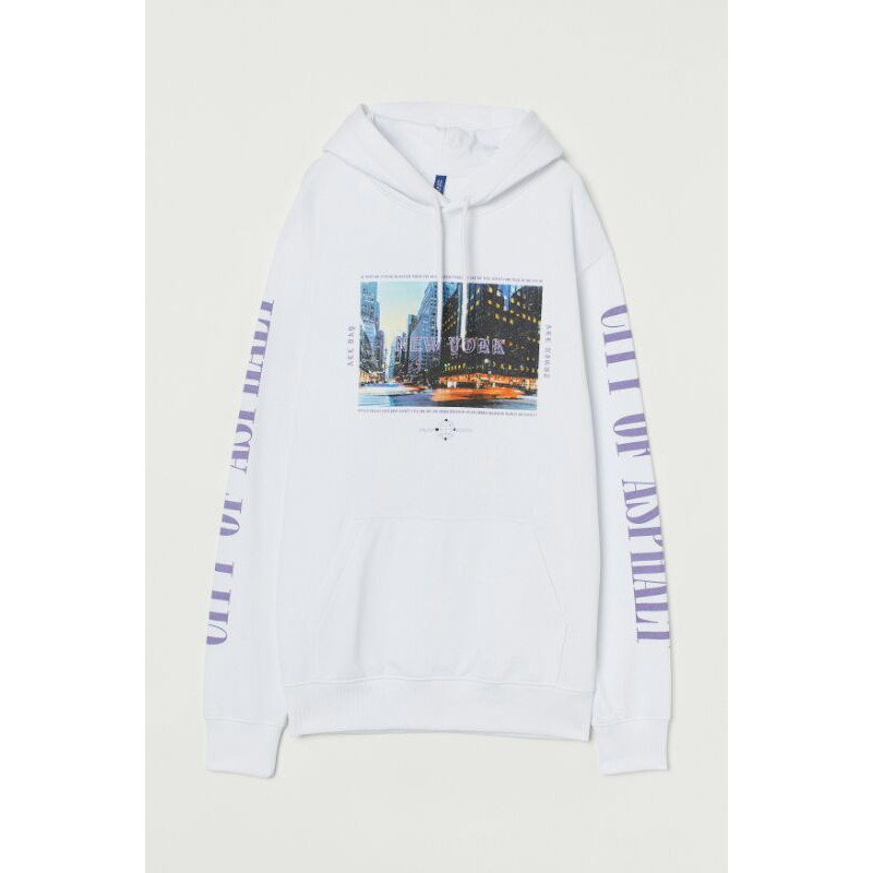 HOODIE LOGO NEW YORK. ORIGINAL H&M