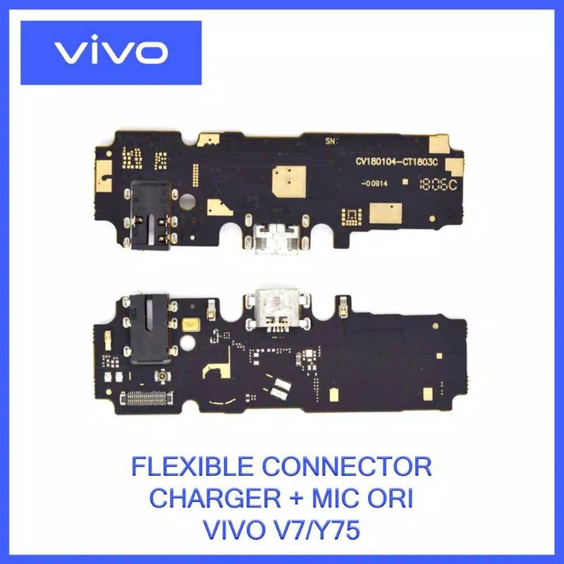 Fleksibel Flexible Cas Vivo V7 | Konektor Charger Vivo V7 Original