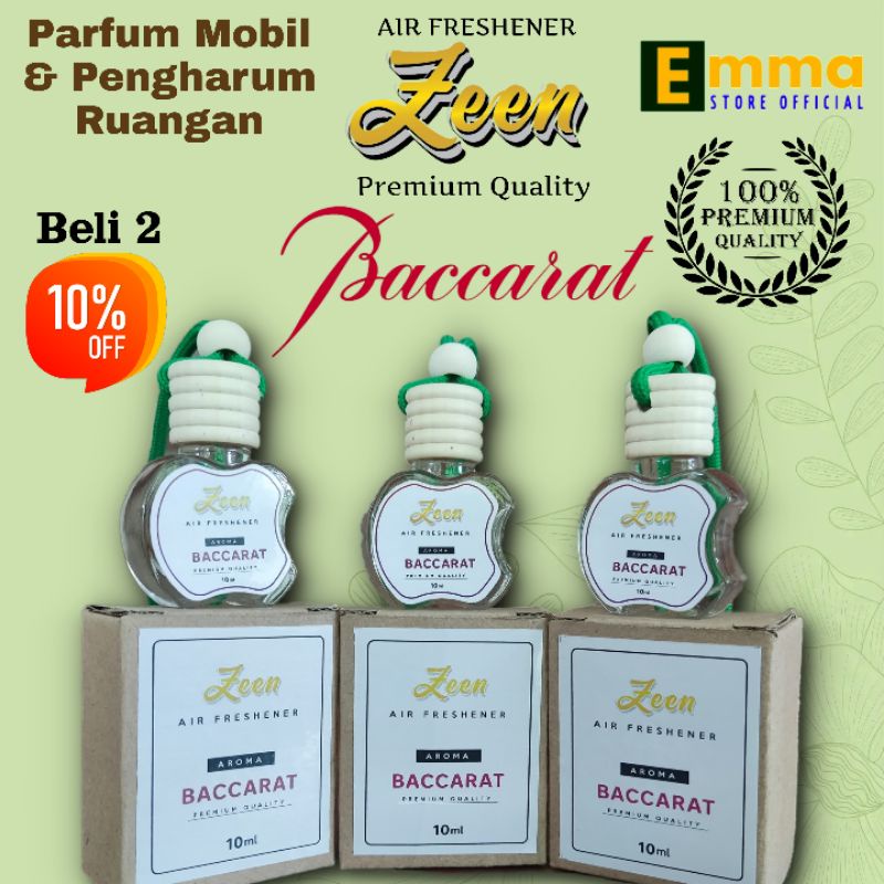 Zeen Parfum Mobil Pengharum Mobil Non Alkohol Kualitas Premium Zeen Air Freshener 10 Ml