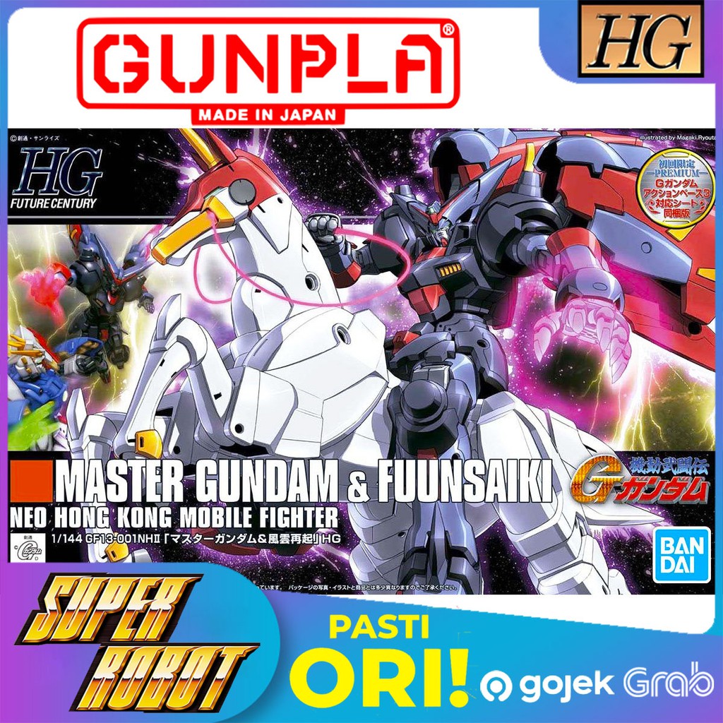 𝗕𝗔𝗡𝗗𝗔𝗜 HG Master Gundam & Fuunsaiki - HGFC