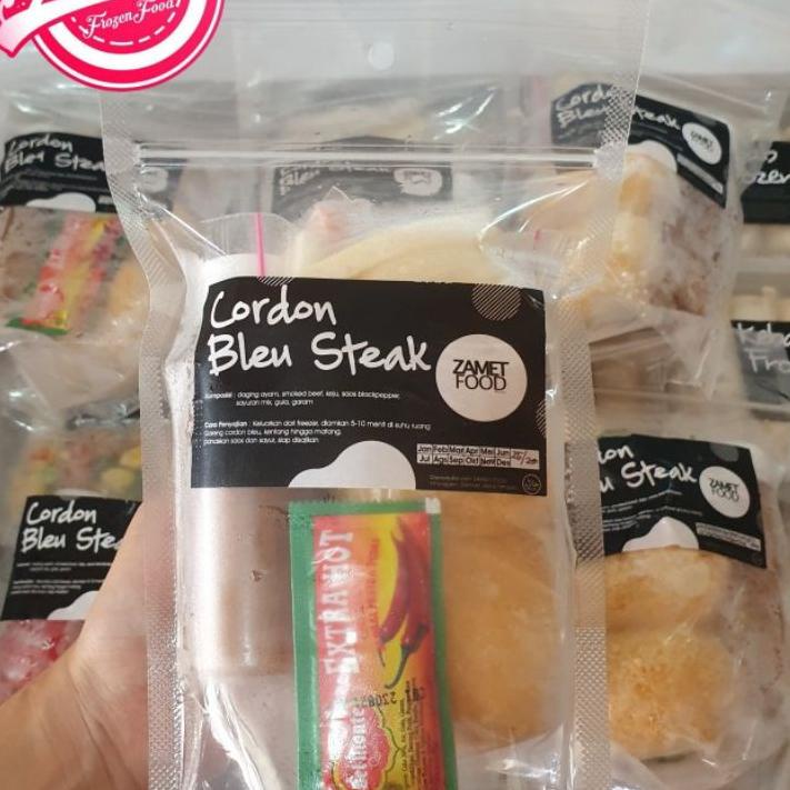

➦ Cordon Bleu Steak Frozen Zamet Food ㍻
