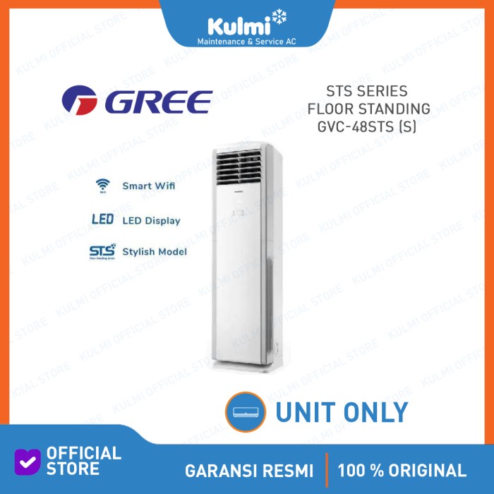 AC Gree Standing GVC-48STS 5 PK AC STANDING 48 STS 3PK AC Split Non Inverter