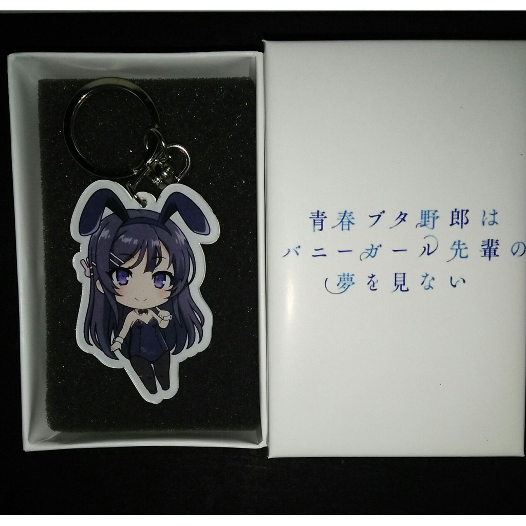 Gantungan Kunci Anime Seishun Buta Yarou Karakter Mai sakurajima kode C