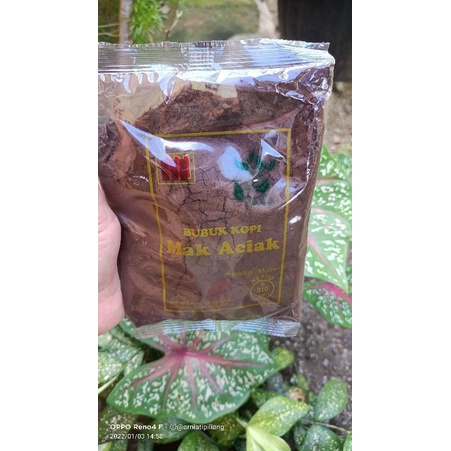 

Kopi Hitam bubuk Mak Aciak Made in Minang