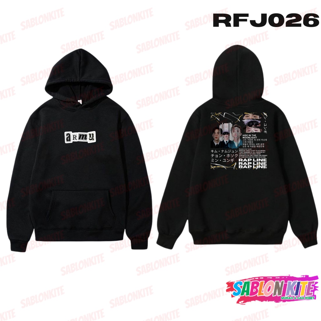 MURAH!!! HOODIE SWEATER KPOP RAP LINE RFJ026