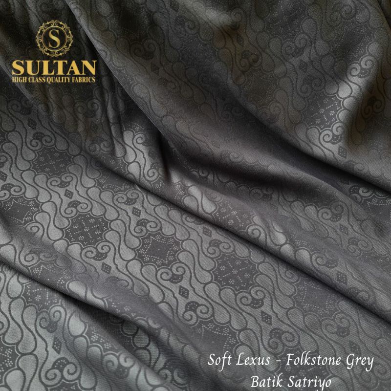 Kain Abaya Sultan Soft Lexina Emboss BATIK SATRIYO