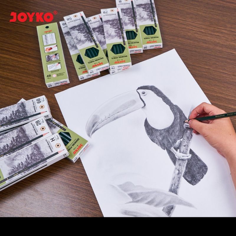 

Drawing Pencil Pensil Menggambar Joyko P-118-14 1 Set 14 Pcs