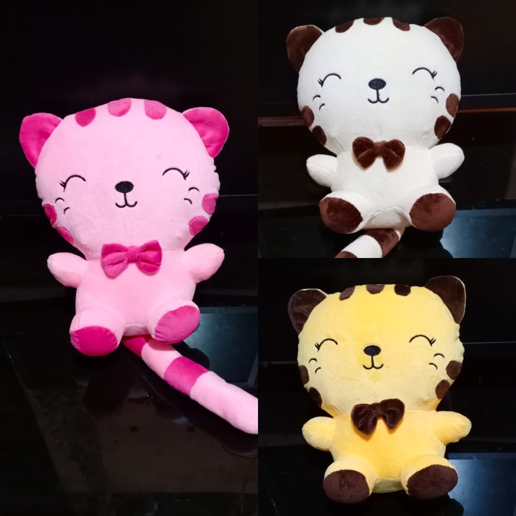 boneka kucing lucu imut ukuran m