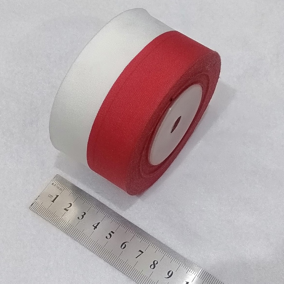Pita Kain Merah Putih/Pita Kain Aksesories Agustusan/Dekorasi /Pita/Pita hias/Pita rambut Ukuran 5cm