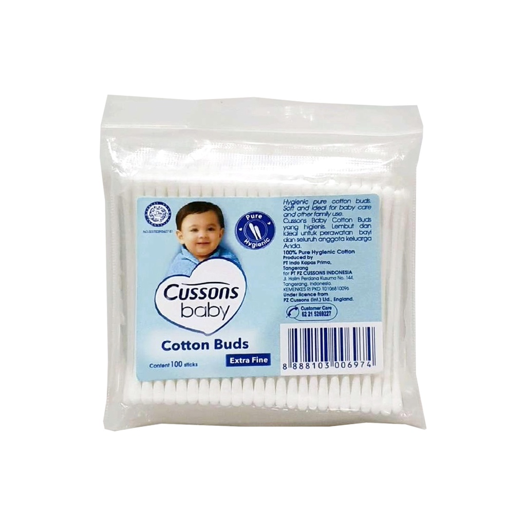 Cussons Cotton Buds Small Extra Fine 100 Sticks