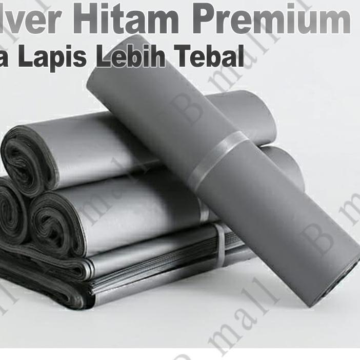 

Hot - Plastik Packing Polymailer LDPE Online Shop 30X40CM Silver Glossy Isi 100Pcs Lem Perekat Tebal