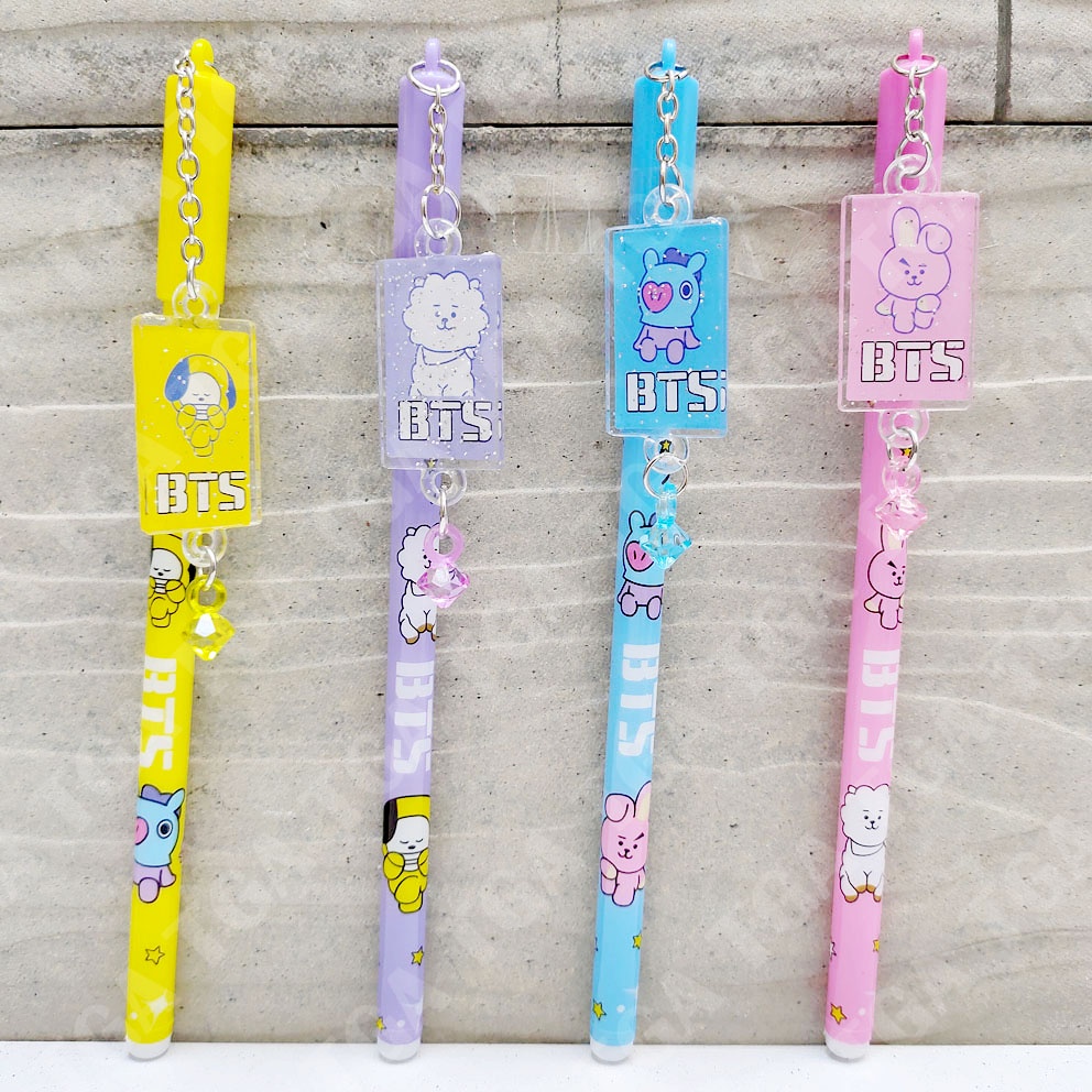 MURAH!!! PULPEN BITI21 GK DORAEMON GLITTER BULPEN GEL BITIES PENA KPOP KARAKTER