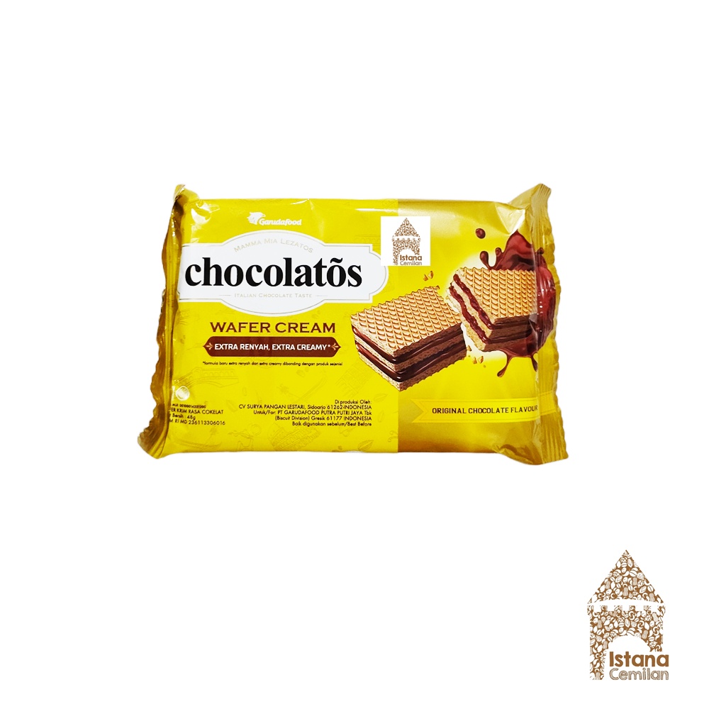 Chocolatos Wafer Cream KOTAK 40 Gram