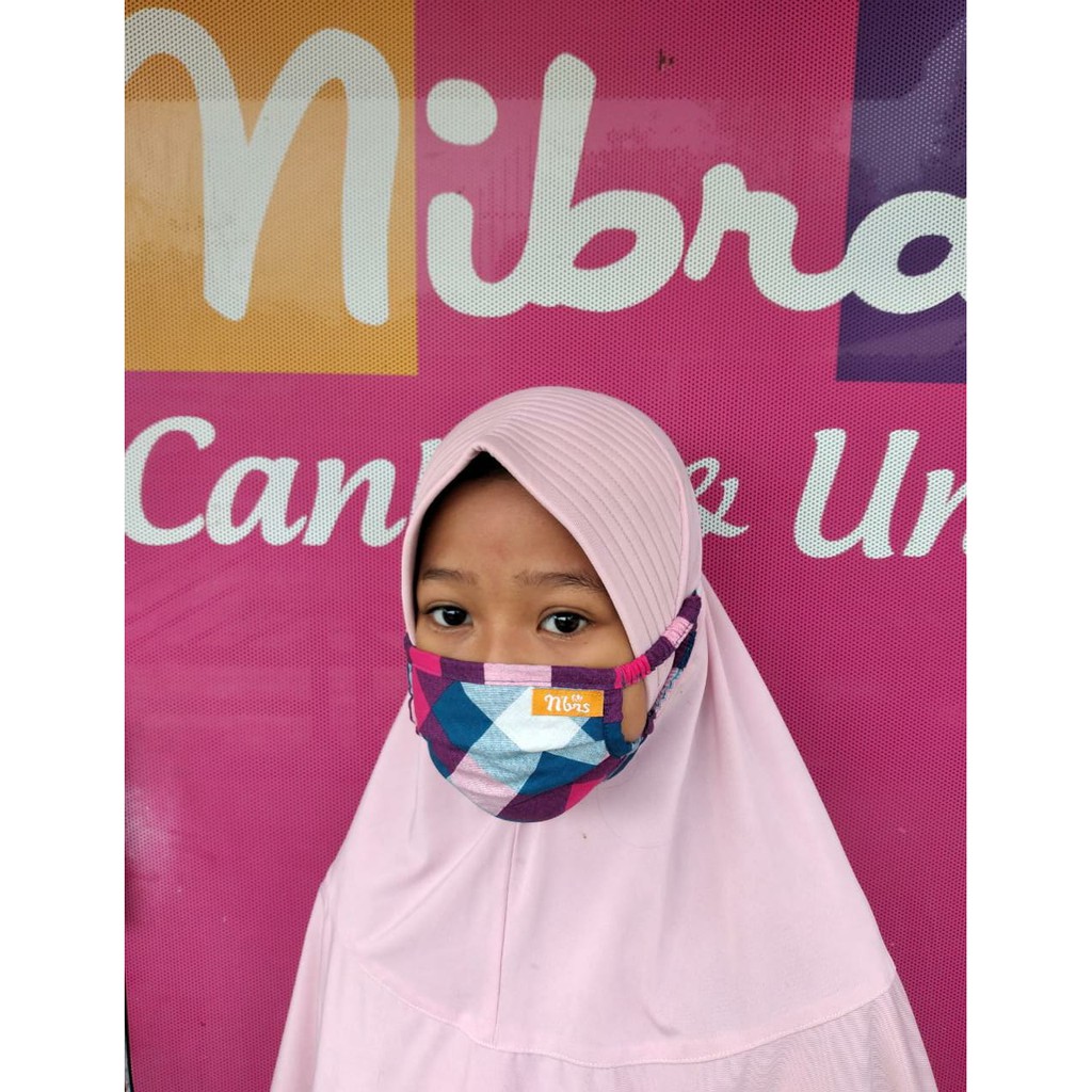 Masker Anak Dua Lapis Nibras MC 003 KIDS
