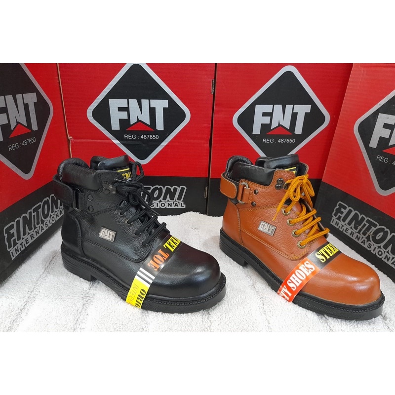 Sepatu Safety Boots FINTONI 8901