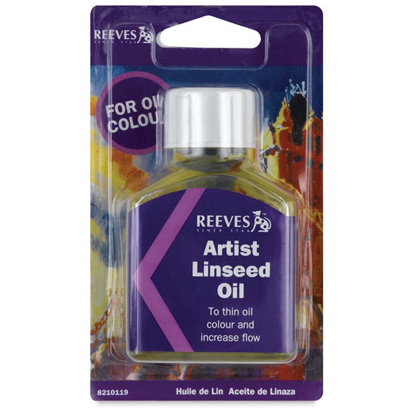 ASLI PRODUK Reeves Linseed Oil 75ml