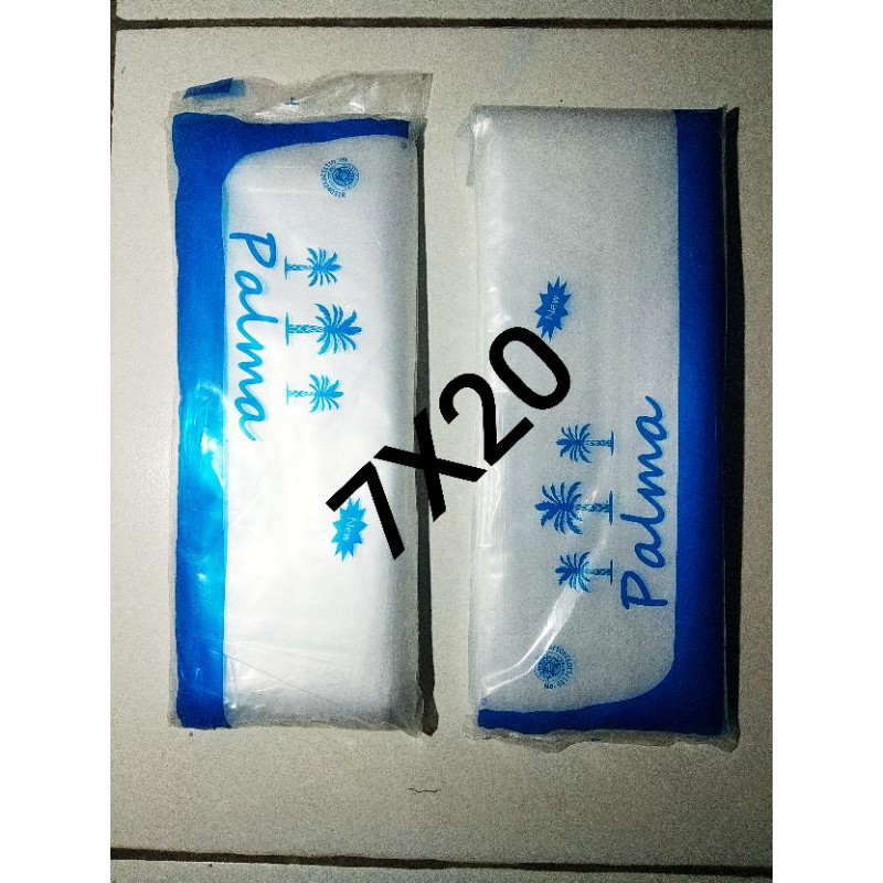 Plastik Palma 7x20 untuk packing ikan hias/es murah eceran
