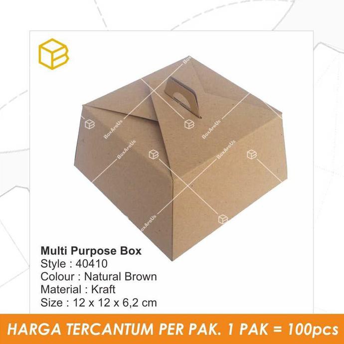 

Buruan Beli] Cake Box, Dus Kue, Gift Box, Multi Purpose Box # 40410