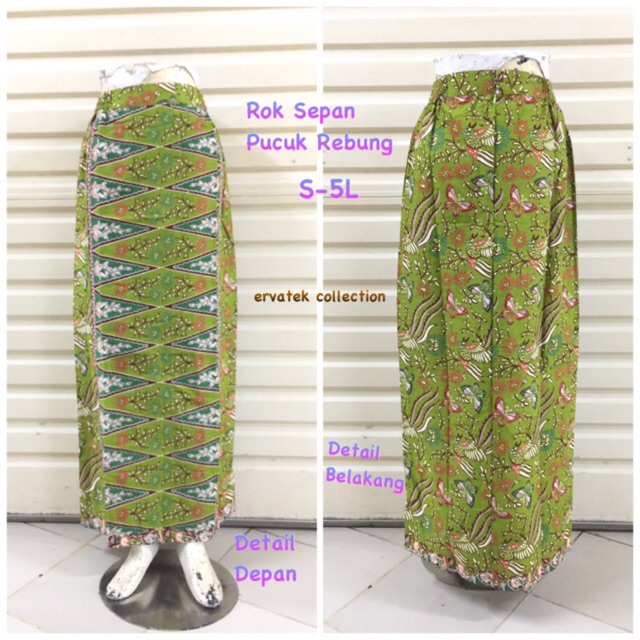  Rok  Sepan  Tumpal ST28 Motif Pucuk Rebung Betawi Bawahan 