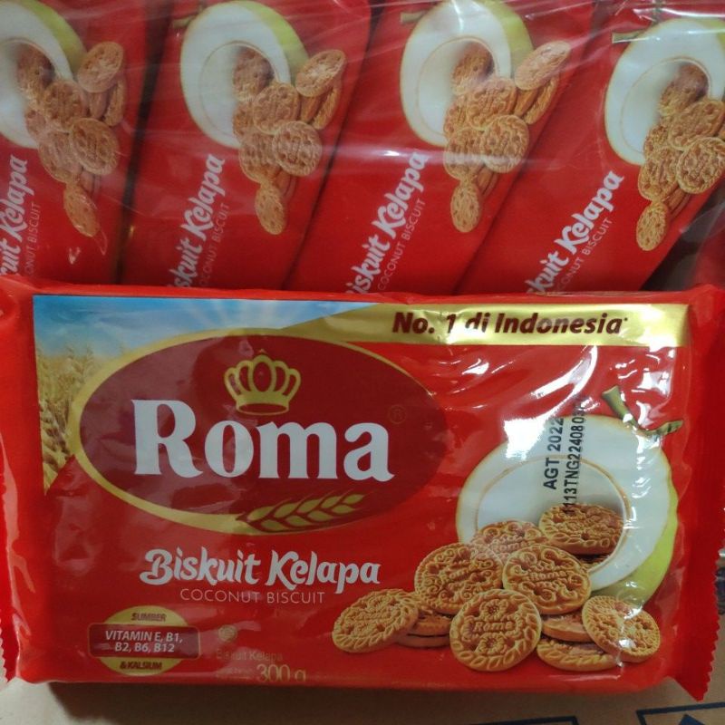 

Roma biskuit kelapa 300g