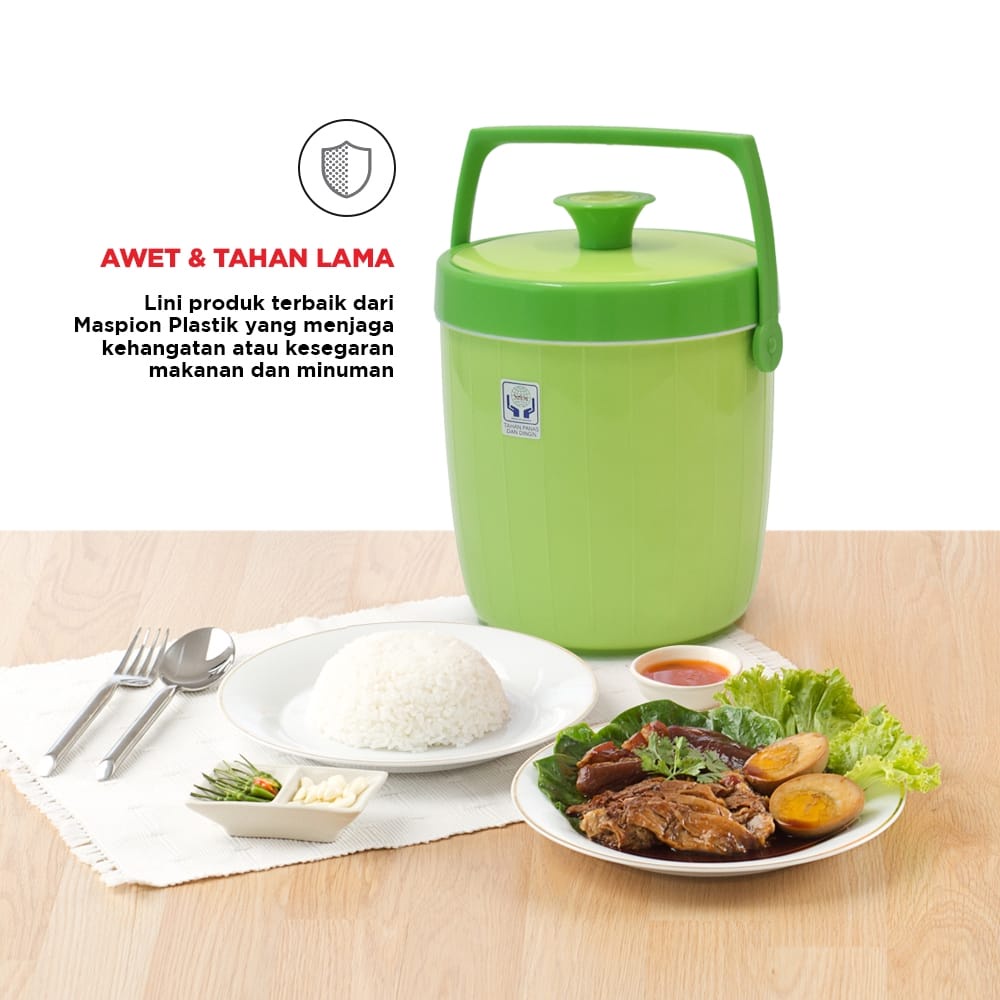 RICE BUCKET / ICE BUCKET / TERMOS NASI 6Liter - MASPION B1005