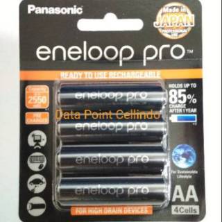 Baterai isi ulang Rechargeable Panasonic Eneloop Pro AA A2 2500mAh - Battery 2500 mAh