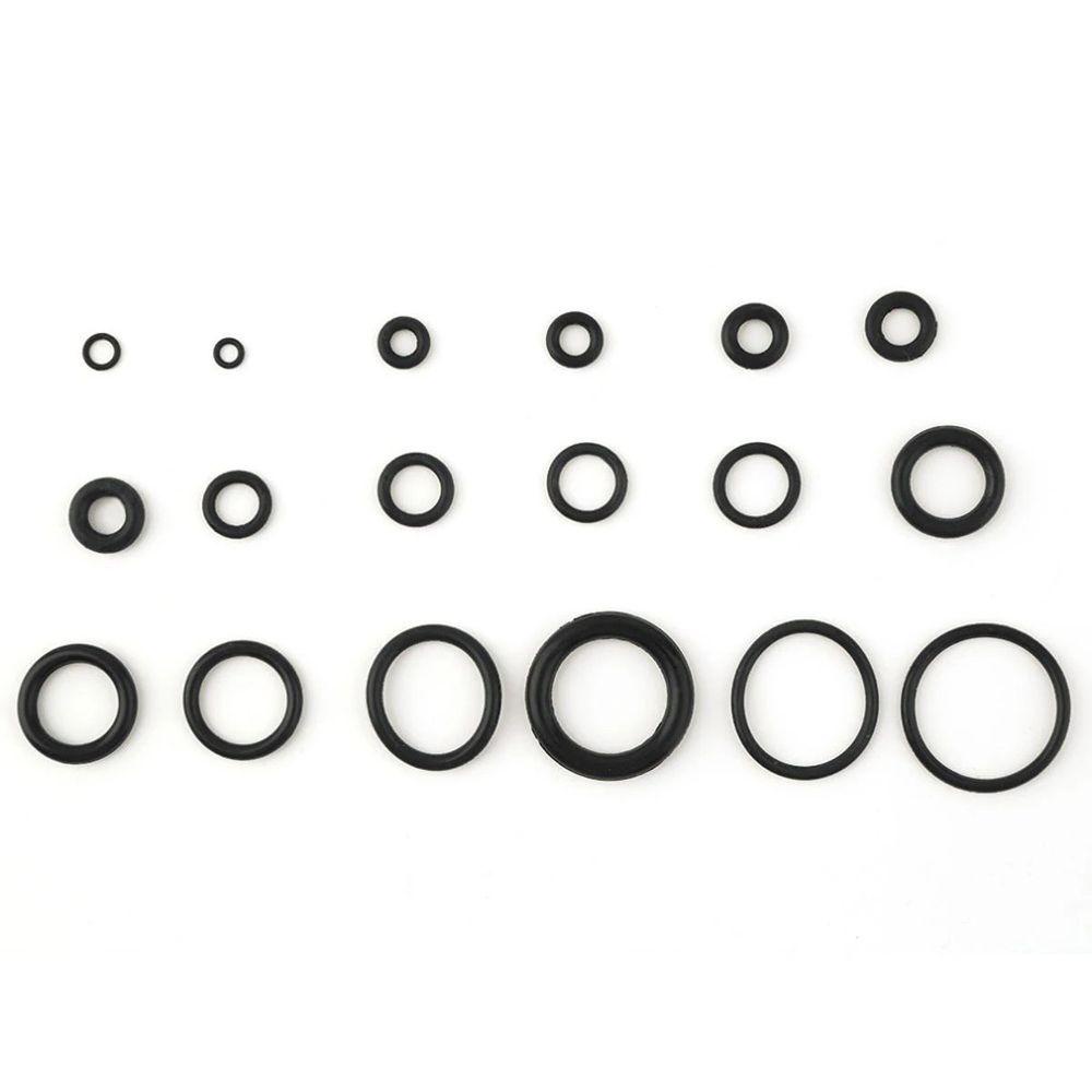 Lanfy O-Ring Washer Assortment Kit Hitam Dengan Box Plactic Gasket Karet Kedap Air Silikon