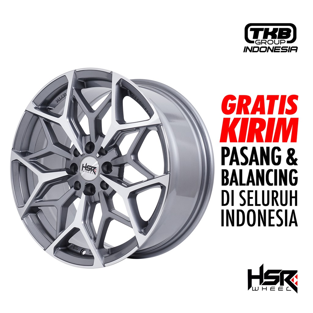Velg Mobil Ring 18 HSR MYTH01 R18 - PCD H8X100-114,3 ET45 GMMF
