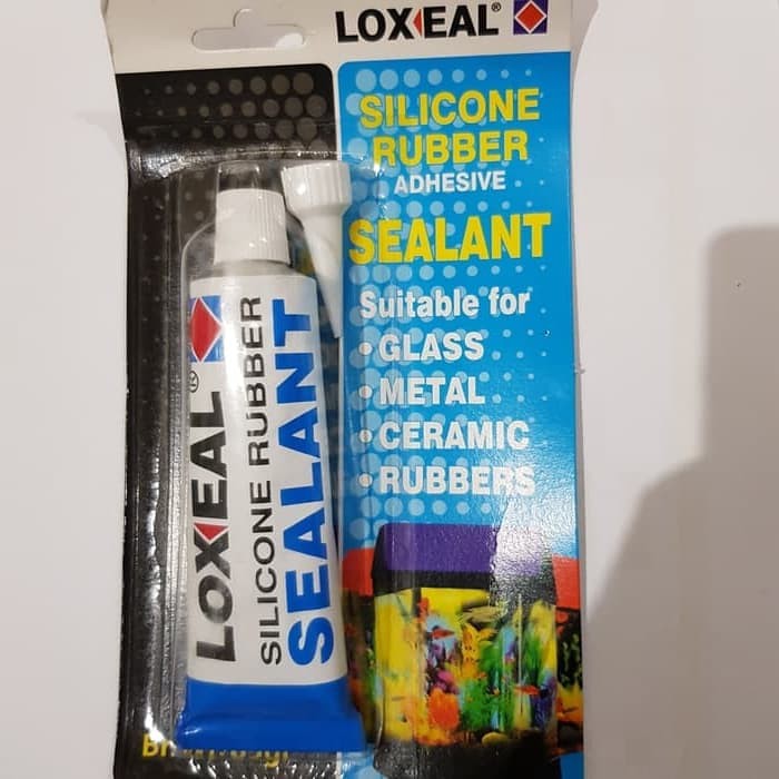 

Lem Silikon / Lem Silicone / Lem Sealant / Lem Kaca Bening 85 gr