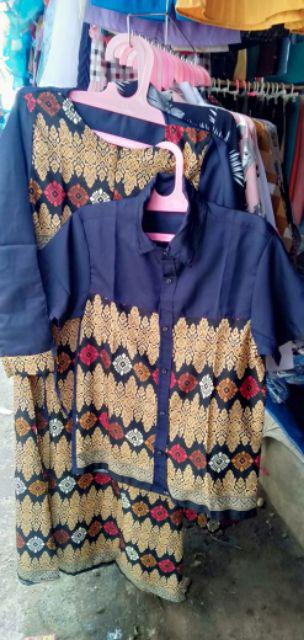 Set Cp Jada Baju Couple Wolfis Kombi Batik Couple 6 Warna
