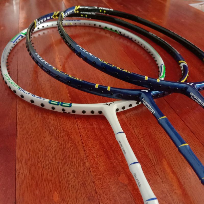 RAKET BADMINTON MIZUNO POWERBLADE 88, 77 ORIGINAL