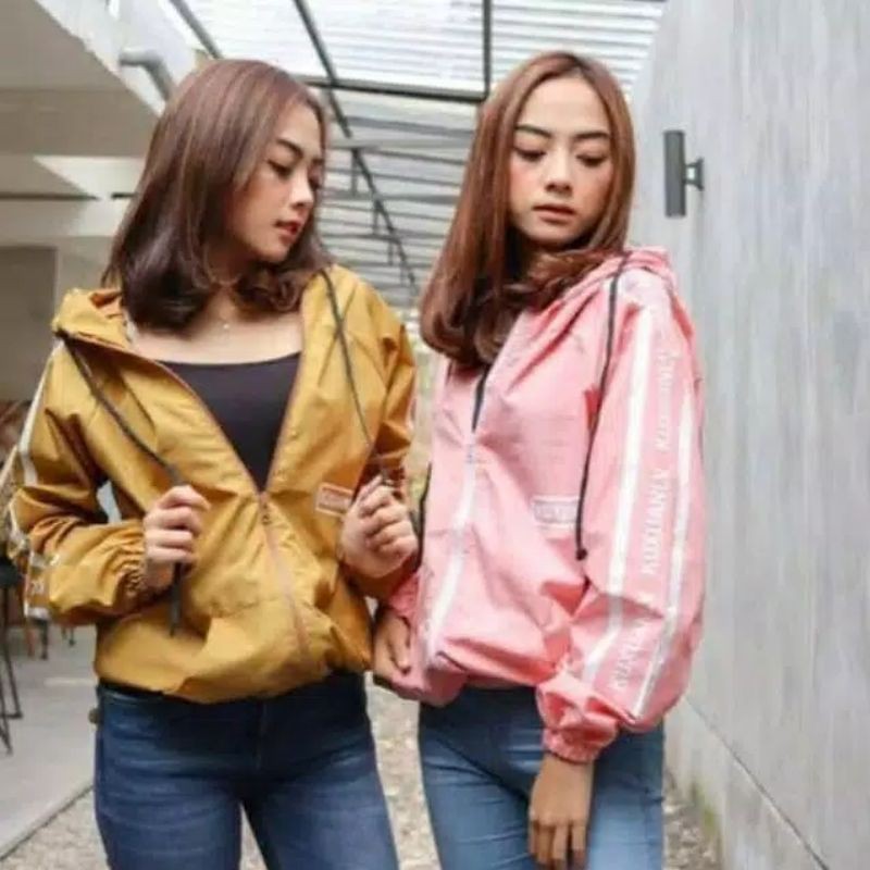 KUXUX JACKET || ANDO JACKET II JAKET PARASIT WANITA #KJ