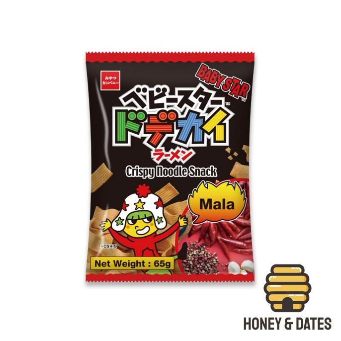 

OYATSU BABY STAR - SNACK MIE LEBAR JEPANG RASA MALA - 65 GR