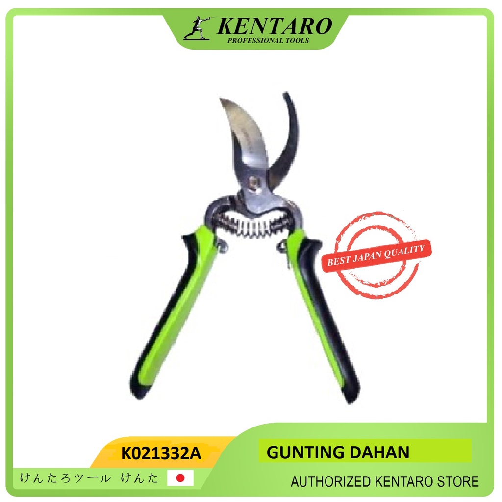 

GUNTING DAHAN 8" PEMOTONG TANAMAN, DAHAN DAUN TAJAM KENTARO JAPAN QUALITY