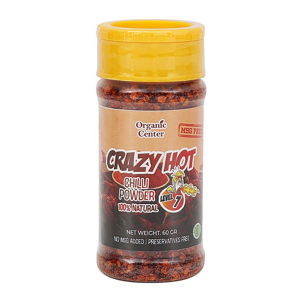 

Organic Center - Bumbu Titi Kamal - Crazy Hot Level 7 Chili Powder