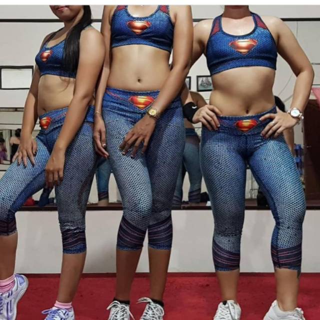 stelan baju senam/set baju senam/Aerobic/yoga