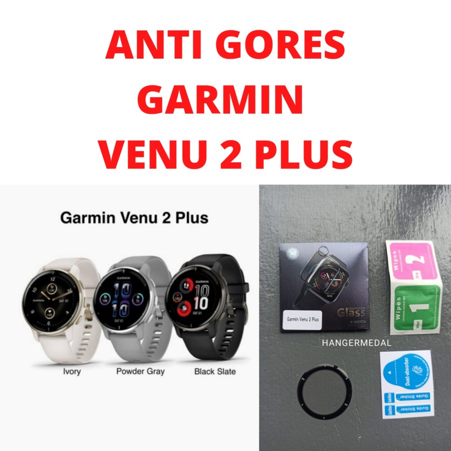 Anti Gores GARMIN VENU 2 PLUS Screen Protector Guard HYDROGEL